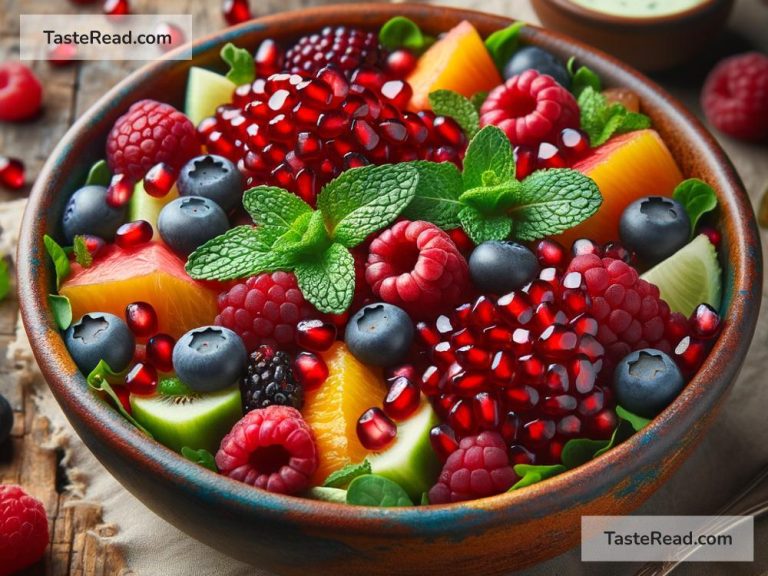 How to Make an Antioxidant-Packed Pomegranate and Berry Salad