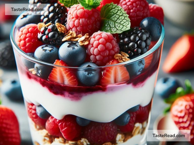 How to Make an Antioxidant-Rich Berry and Yogurt Parfait