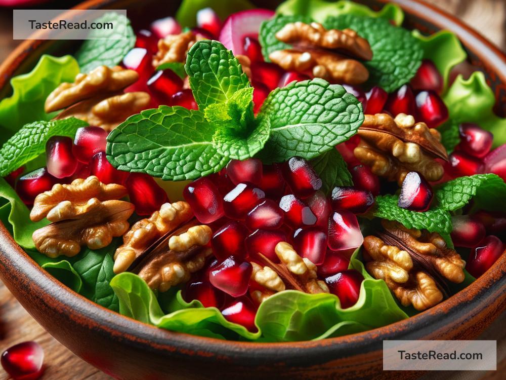 How to Make an Antioxidant-Rich Pomegranate and Walnut Salad