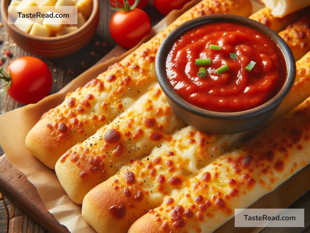 How to Make Cheesy Garlic Breadsticks with Marinara