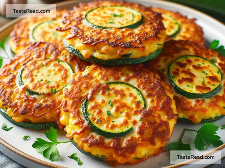 How to Make Cheesy Garlic Zucchini Fritters