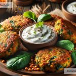 How to Make Crispy Lentil and Spinach Fritters