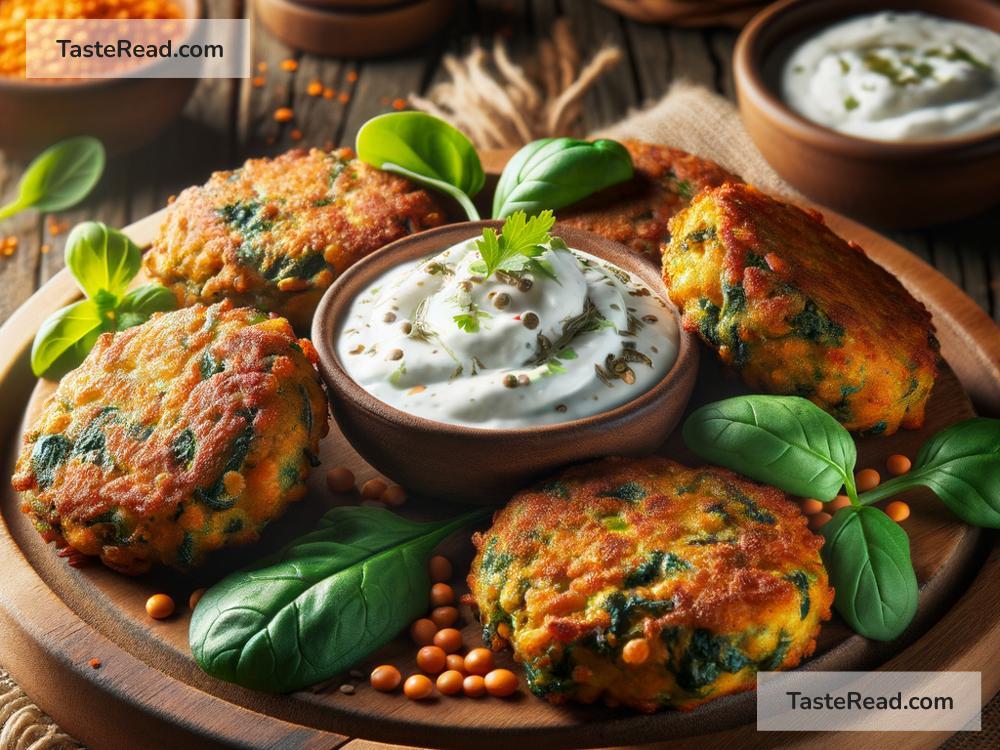 How to Make Crispy Lentil and Spinach Fritters