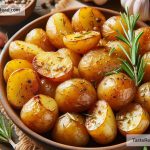 How to Make Crunchy Garlic and Rosemary Baked Potatoes