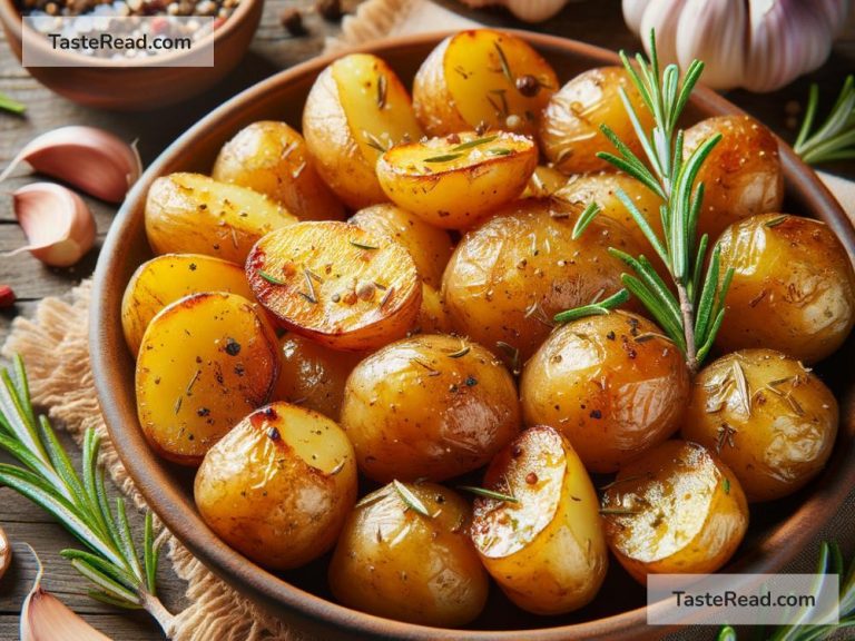 How to Make Crunchy Garlic and Rosemary Baked Potatoes