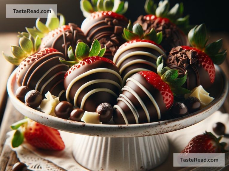 How to Make Elegant Chocolate-Dipped Strawberries