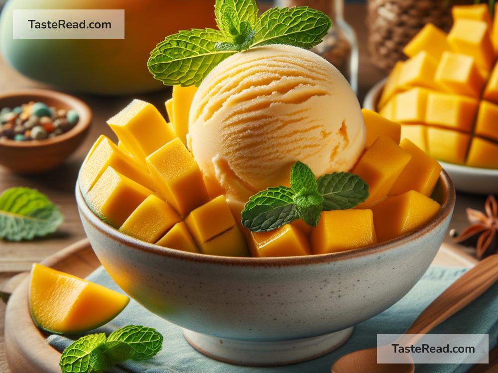 How to Make Homemade Mango Ice Cream with Just 3 Ingredients