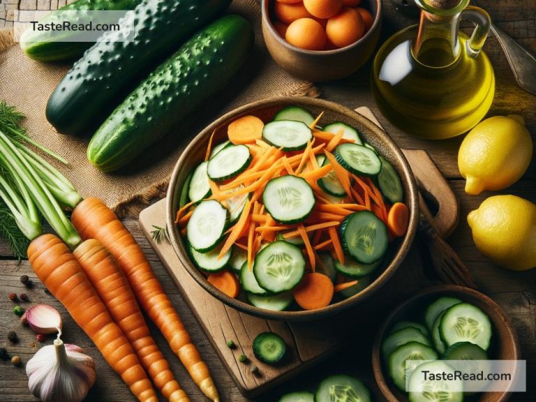 How to Make Paleo-Friendly Carrot and Cucumber Salad