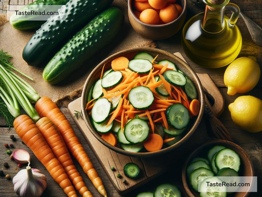 How to Make Paleo-Friendly Carrot and Cucumber Salad