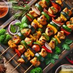 How to Make Paleo-Friendly Chicken and Vegetable Skewers