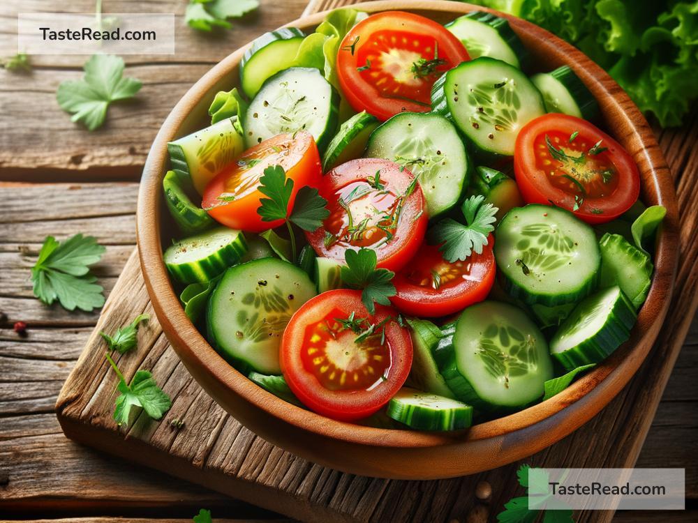 How to Make Paleo-Friendly Cucumber and Tomato Salad