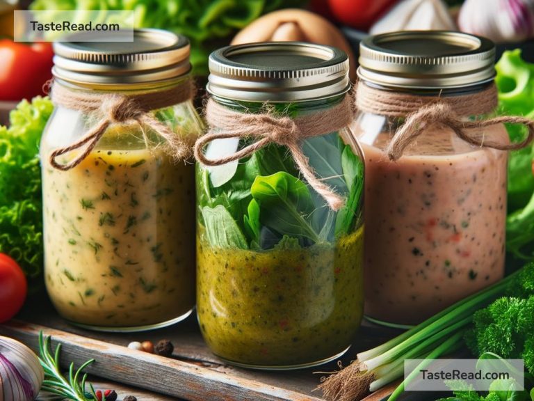 How to Make Paleo-Friendly Salad Dressings at Home