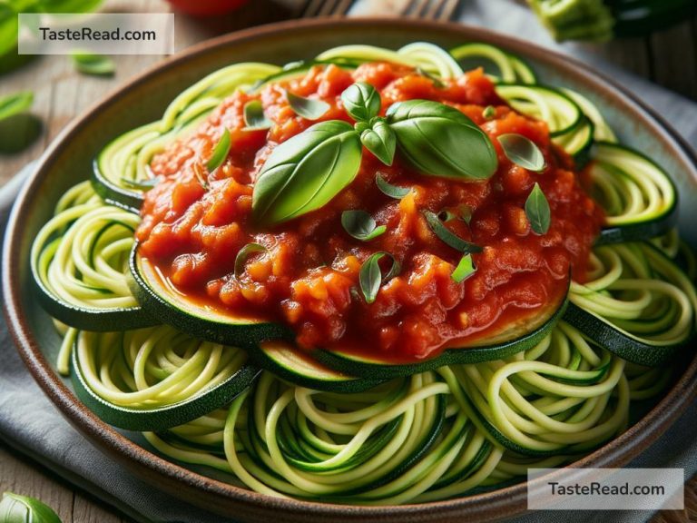 How to Make Paleo-Friendly Spaghetti with Zucchini Noodles