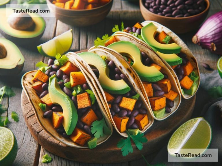 How to Make Paleo-Friendly Sweet Potato and Black Bean Tacos