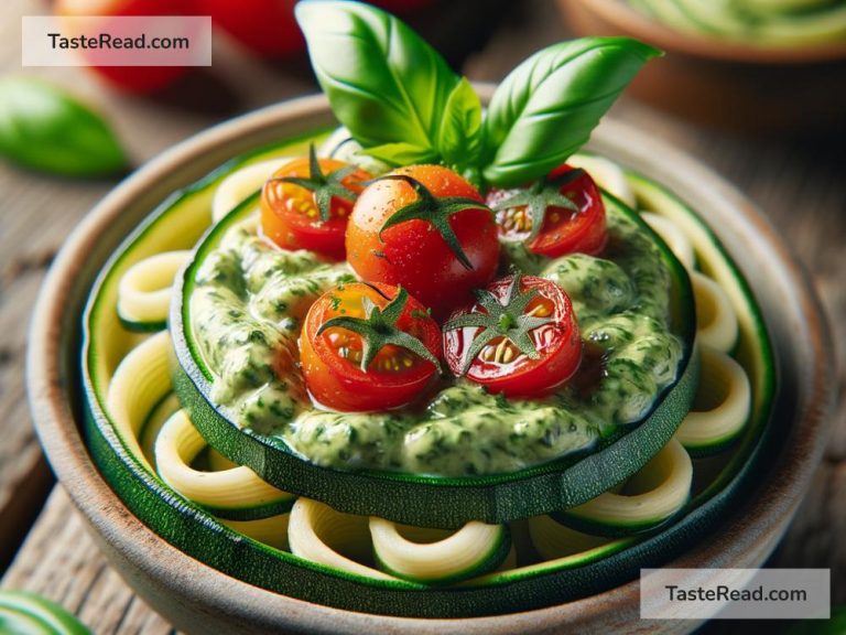 How to Make Paleo-Friendly Zucchini Noodles with Pesto