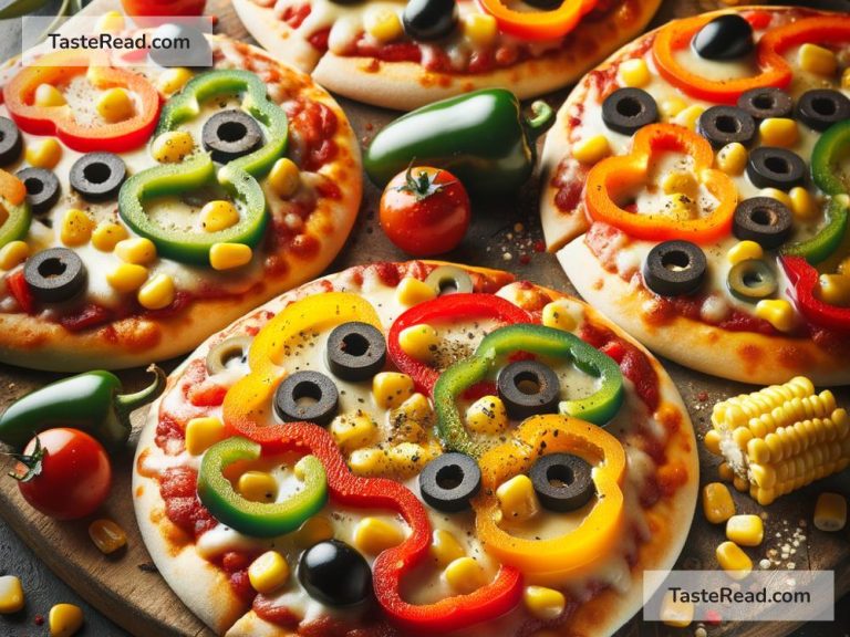 How to Make Quick and Easy Mini Veggie Pizzas