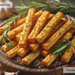 How to Make Savory Herb and Garlic Cheese Straws
