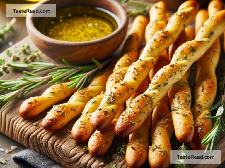 How to Make Savory Herb-Infused Olive Breadsticks