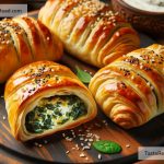 How to Make Savory Spinach and Cheese Stuffed Pastry Bites