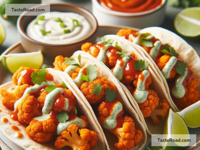 How to Make Spicy Buffalo Cauliflower Tacos