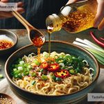 How to Make Spicy Garlic and Chili Oil Noodles as a Snack