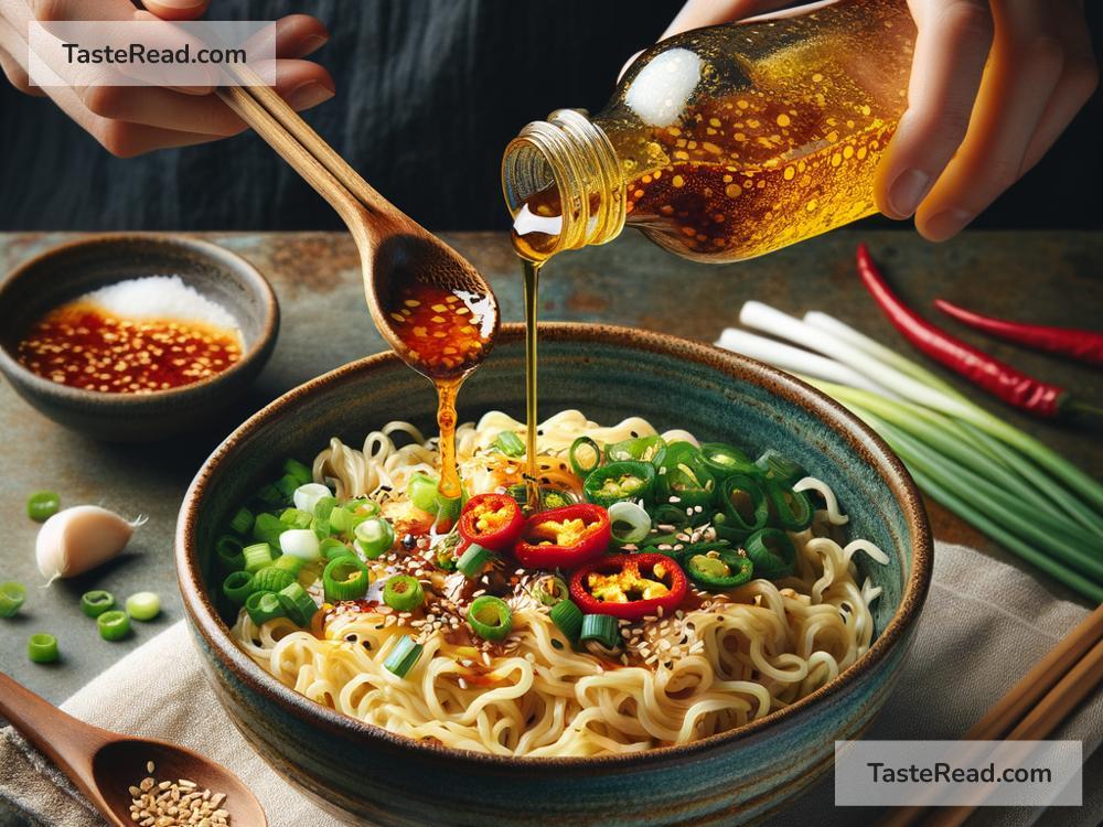 How to Make Spicy Garlic and Chili Oil Noodles as a Snack