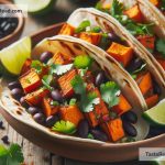 How to Make Spicy Roasted Sweet Potato and Black Bean Tacos