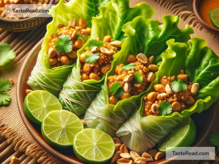 How to Make Spicy Thai Peanut Lettuce Wraps