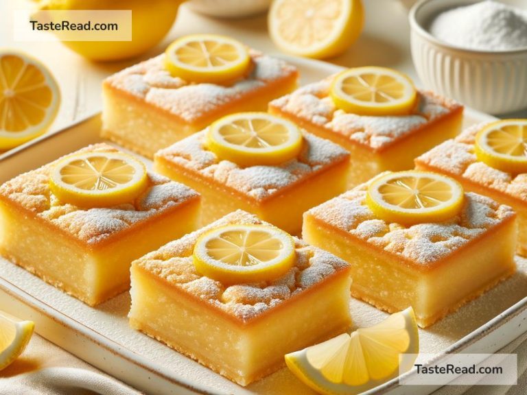 How to Make Sweet and Tangy Lemon Bars