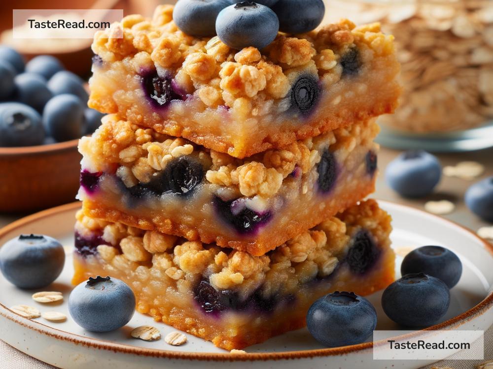 How to Make Sweet Blueberry and Oatmeal Crumble Bars