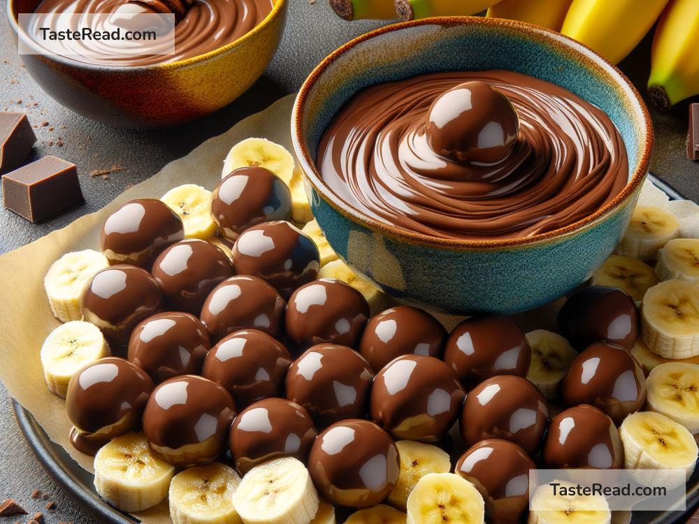 How to Make Sweet Chocolate-Covered Banana Bites