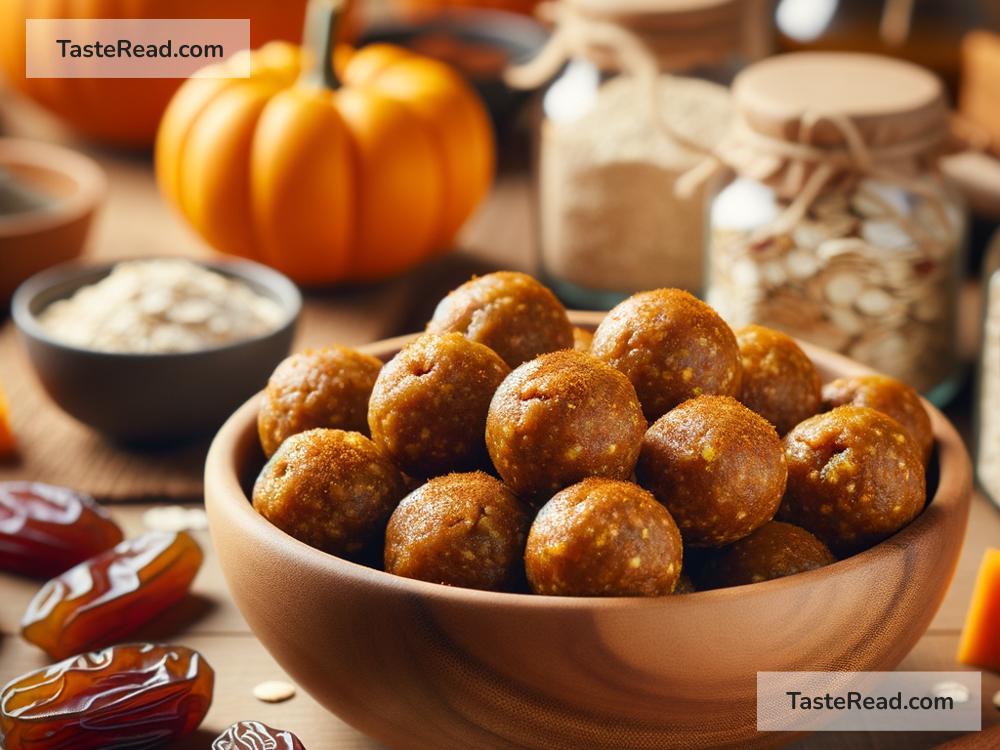 How to Make Sweet Pumpkin Spice Energy Balls