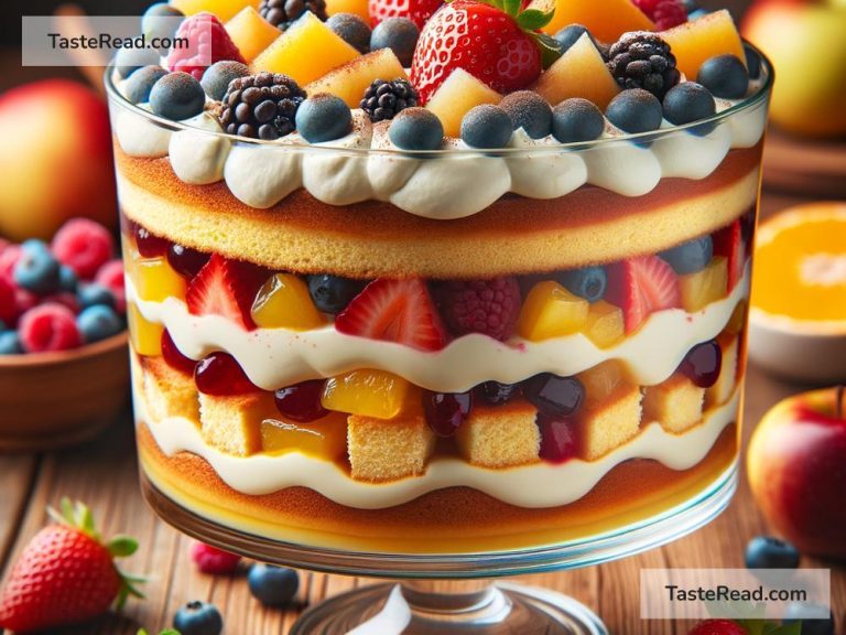 How to Make Traditional English Trifle