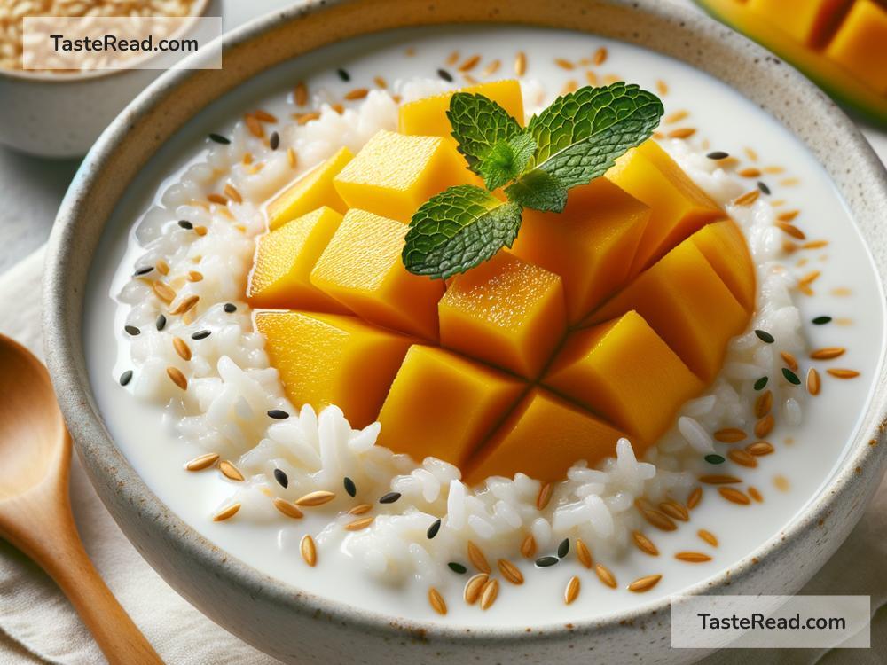 How to Make Vegan Coconut Milk Rice with Mango