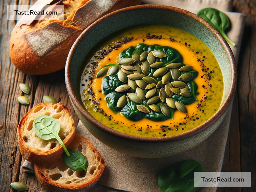 How to Make Vegan Pumpkin and Spinach Soup