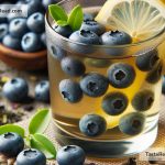 How to Prepare a Chilled Blueberry Green Tea