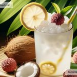 How to Prepare a Chilled Coconut Lychee Lemonade