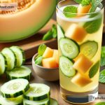 How to Prepare a Chilled Melon Cucumber Mocktail