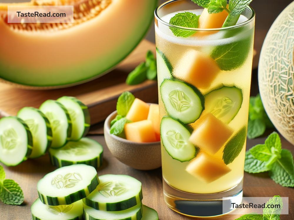 How to Prepare a Chilled Melon Cucumber Mocktail