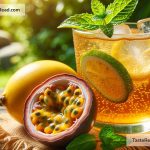 How to Prepare a Chilled Passion Fruit Iced Tea