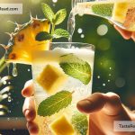 How to Prepare a Chilled Pineapple Mint Fizz