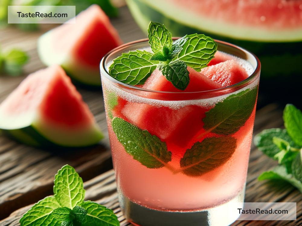 How to Prepare a Chilled Watermelon Mint Agua Fresca