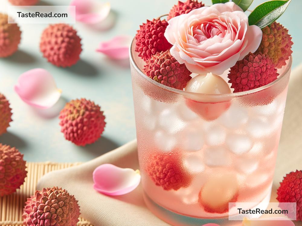 How to Prepare a Cool and Creamy Lychee Rose Cooler