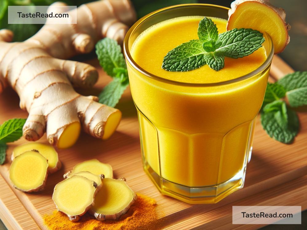 How to Prepare a Gut-Healing Ginger and Turmeric Smoothie