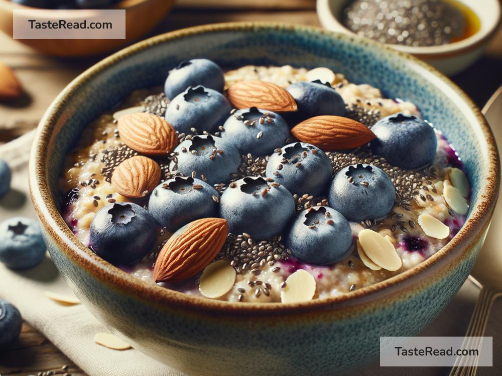 How to Prepare a Healthy, Antioxidant-Rich Blueberry and Oatmeal Bowl