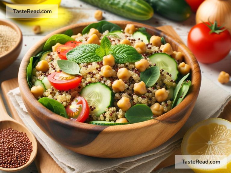 How to Prepare a High-Fiber Quinoa and Chickpea Salad