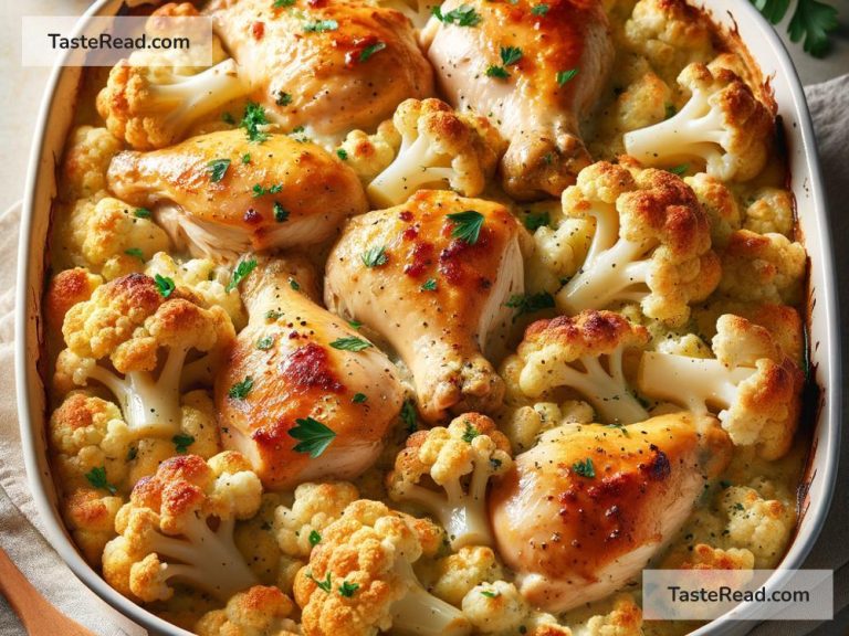 How to Prepare a Low-Calorie Chicken and Cauliflower Casserole