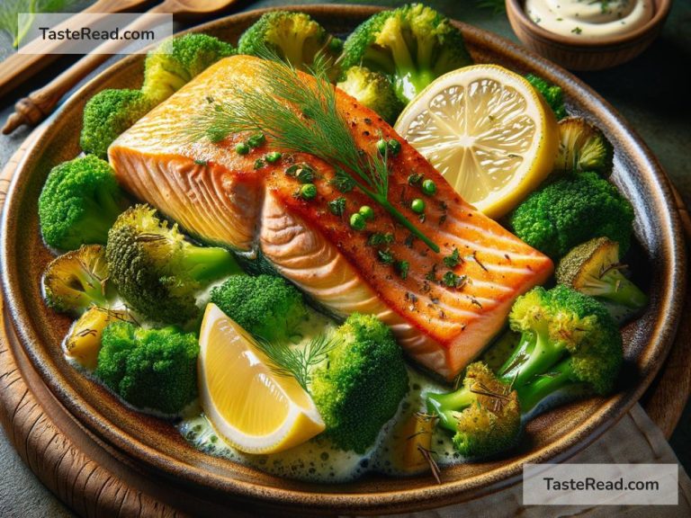 How to Prepare a Low-Sodium Roasted Salmon and Broccoli