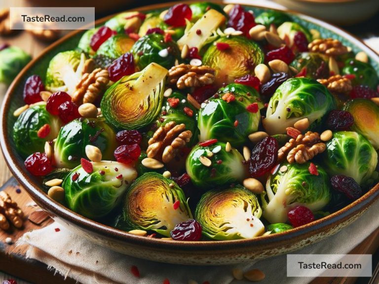 How to Prepare a Nutrient-Dense Roasted Brussels Sprouts Salad