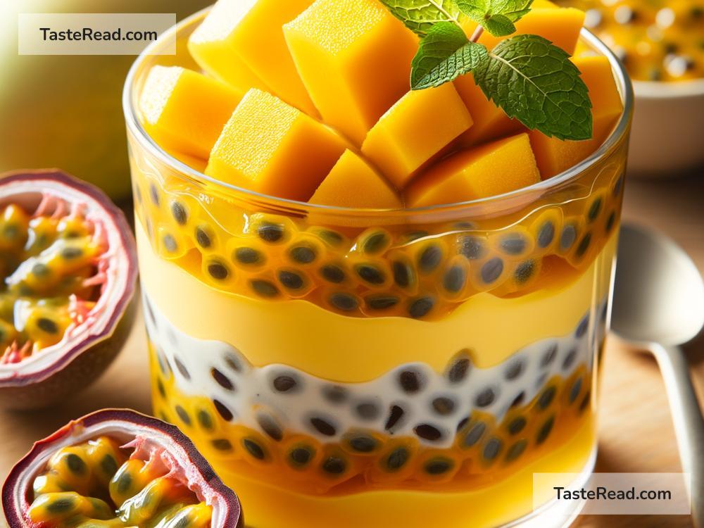 How to Prepare a Quick Mango and Passionfruit Parfait